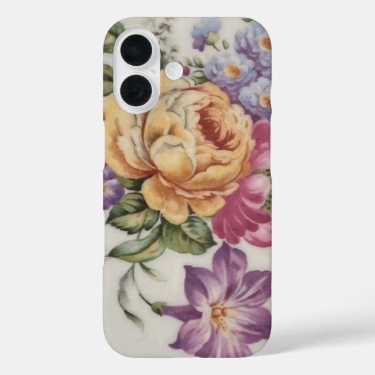 フローラル・ファンタジー Case-Mate iPhoneケース (裏面)