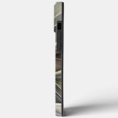 フローラル・フラクタル、アースカラーの幻想的な花 Case-Mate iPhoneケース (裏面 / 左)
