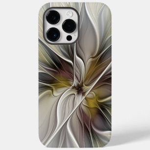 フローラル・フラクタル、アースカラーの幻想的な花 Case-Mate iPhone 14 PRO MAXケース