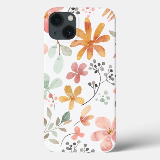 フローラル Case-Mate iPhoneケース (裏面)