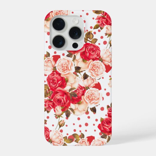 フローラル iPhoneケース (裏面)