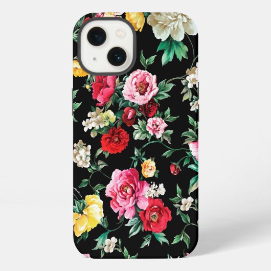 フローラル iPhoneケース (裏面)