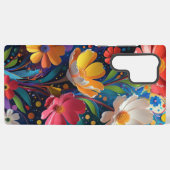 フローラル SAMSUNG GALAXYケース (裏面横)