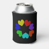 フローラレインボーラブハートクーラーボックス 缶クーラー (缶裏面)