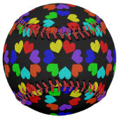フローラレインボーラブハートソフトボール ソフトボール (裏面)