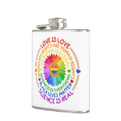 フローラレインボー政治と社会的立場 フラスク (左)