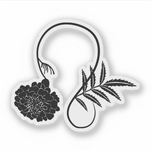 フローラレオアストロロジー〔占星術の〕十二宮図標識 シール (正面)