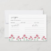 フローラレシピカード (正面)