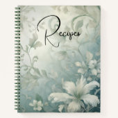 フローラレシピノート ノートブック (正面)