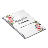 フローラレシピ書 ノートブック (右側)