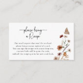 フローラレシピ要求カード エンクロージャーカード (正面)