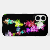 フローラレターAアートプリント Case-Mate iPhoneケース (裏面 (横))