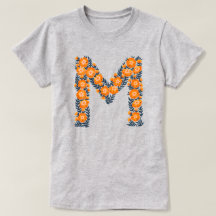 フローラレターM女子Tシャツ