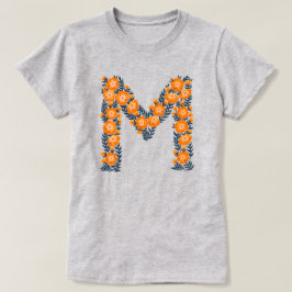 フローラレターM女子Tシャツ Tシャツ