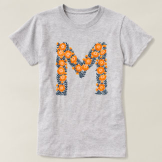 フローラレターM女子Tシャツ Tシャツ