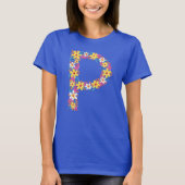 フローラレターP女子の基本Tシャツ Tシャツ (正面)