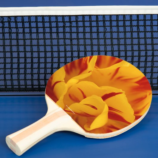 フローラレッドエレガント金ゴールドモンセルラチューリップ 卓球ラケット (インサイチュ)