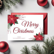 フローラレッドポインセチア聖降誕祭のご挨拶