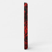 フローラレッドローゼパターン Case-Mate iPhoneケース (裏面/左)