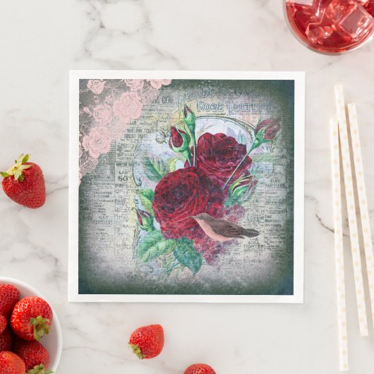 フローラレッドローゼフィンチバードエフエメラデクページ (インサイチュ)