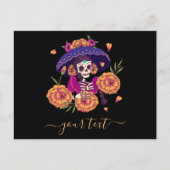 フローラレディースケルトンディアデロスミュートスポストカード シーズンポストカード (正面)