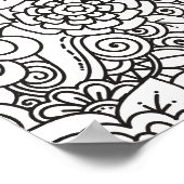 フローラレトロドードル2 ポスター (角)