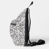 フローラレトロドードル スリングバッグ (右)