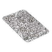 フローラレトロドードル マグネット (右側)