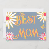 フローラレトロマザーズデイカード カード (正面)