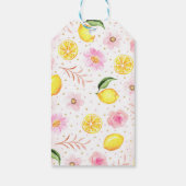 フローラレモネード誕生日ギフトラベル ギフトタグ (裏面)