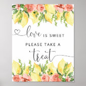 フローラレモンテーマラブイズスウィートトリート ポスター (正面)