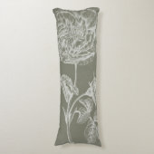 フローラレリーフ、 浮き彫りI ボディピロー (正面縦)