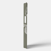 フローラレリーフ、 浮き彫りI Case-Mate iPhoneケース (裏面 / 右)