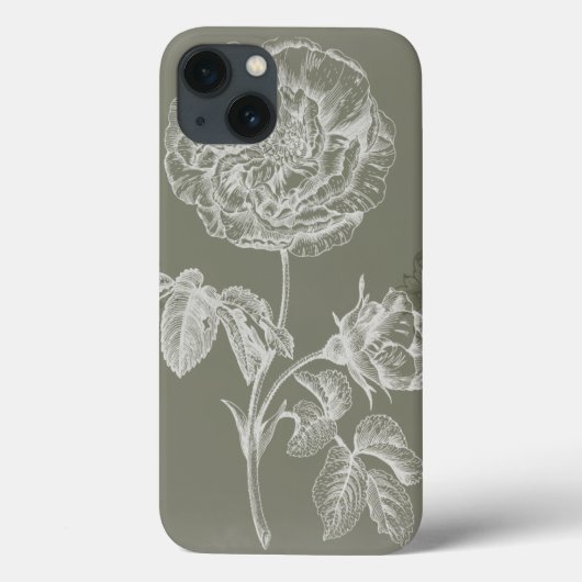 フローラレリーフ、 浮き彫りI Case-Mate iPhoneケース (裏面)