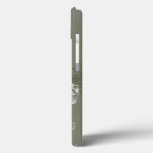 フローラレリーフ、 浮き彫りI Case-Mate iPhoneケース (裏面 / 左)