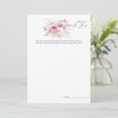 フローラレースブライダルシャワーゲーム 招待状 (スタンド正面)