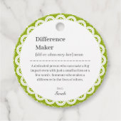 フローラレース先生メンター感謝ありがとう フェイバータグ (正面)