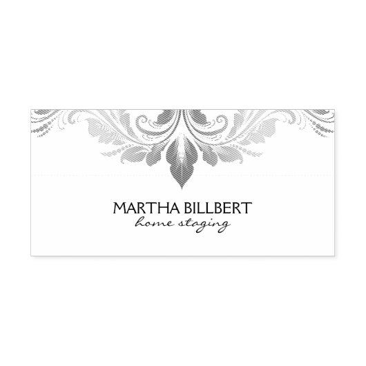 フローラレース セルフインキングスタンプ (デザイン)