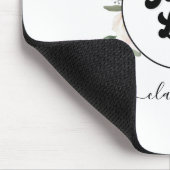 フローラロカスタムゴ会社の会社名ガーリー マウスパッド (コーナー)