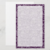 フローラロコ結婚ーの，文房具 便箋 (正面/裏面)