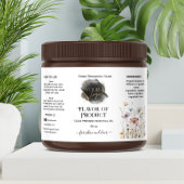 フローラロゴの追加エッセンシャル油ボトルラベル ラベル