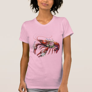 フローラロブスタークロフィッシュアート Tシャツ