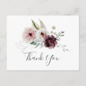 フローラロマンスありがとうはがき ポストカード (正面)