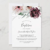 フローラロマンスバプテスマ 招待状 (正面)