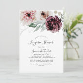 フローラロマンスランジェリーシャワー 招待状 (スタンド正面)