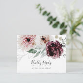 フローラロマンス曲リクエストRSVPポストカード インビテーションポストカード (スタンド正面)