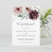 フローラロマンス駆け落ち発表 案内状 (スタンド正面)