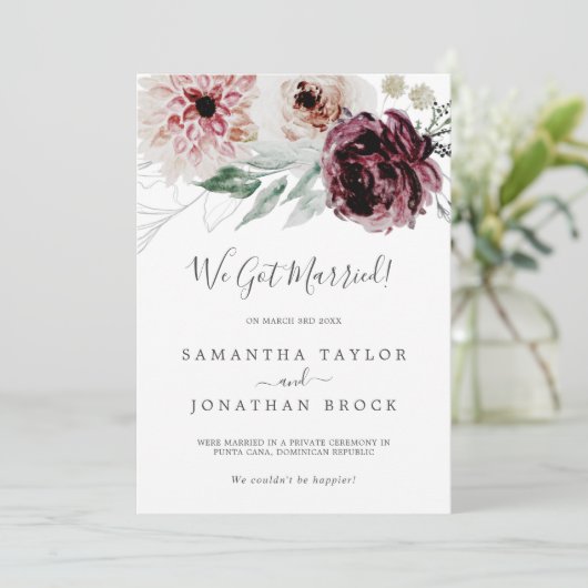 フローラロマンス駆け落ち発表 案内状 (スタンド正面)