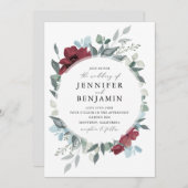 フローラロマンス 招待状 (正面/裏面)