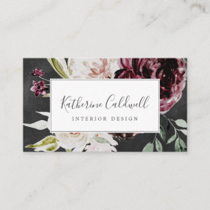 フローラロマンス  灰色の名刺 名刺